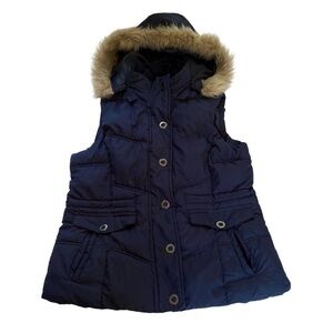 Faded Glory Navy Puffer Vest